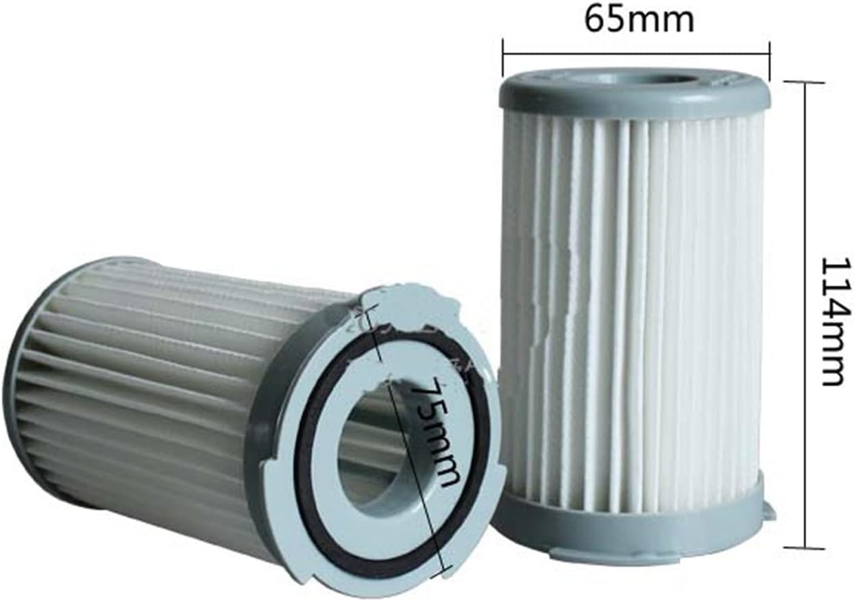EtliN Vacuum Cleaner Parts Replacement HEPA Filter Compatible with Electrolux ZS201 ZS203 ZT17635 Z1300-213 ZT1764 ZTF7660IW ZTI7610 ZEG300(Color:5PCS)