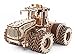 EWA Eco-Wood-Art- KIROVETS K-7M Trattore Meccanico Tridimensionale-Puzzle per Adulti e Adolescenti-Collezione Senza colla-596 Dettagli, Colore Natura