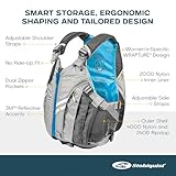 Stohlquist Women's Betsea Lifejacket (PFD) (Gray, XX-Large)