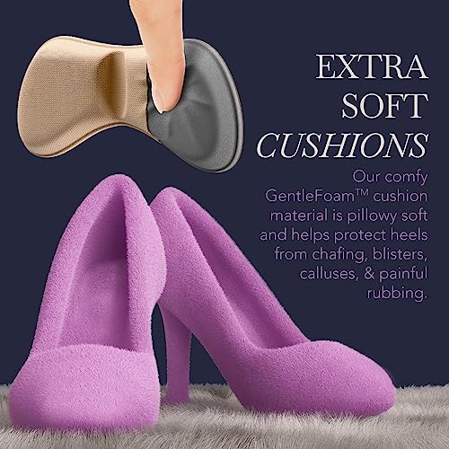 Image of Ballotte Premium Heel Cushion Pad Heel Grips for Women Shoes Back of Feet Pads. that are Too Big Foot Inserts for Women & Men Arch Support Grips for Better Mobility (Heel Grips 12 Pack Multicolor)