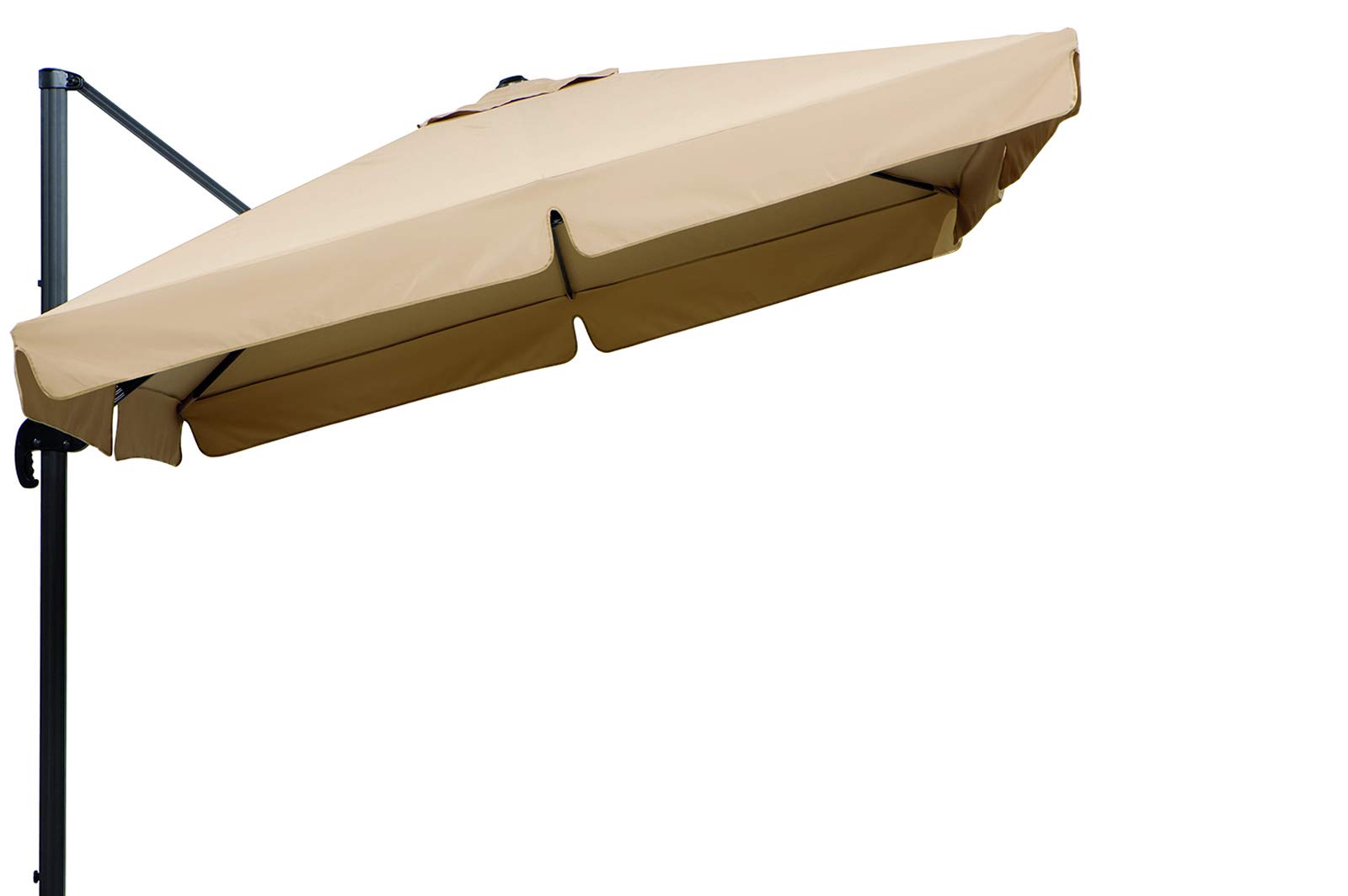 Schneider Schirme Ampelschirm "Rhodos", beige (natur)