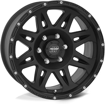 Pro Comp Alloys TORQ 17X9 6X135 4.76-6mm FLAT BLACK - PXA7005-7936