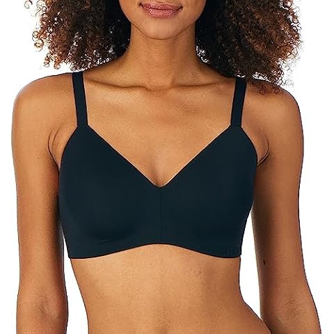 DKNY Women's Active Comfort Sports Bra, Black Cover