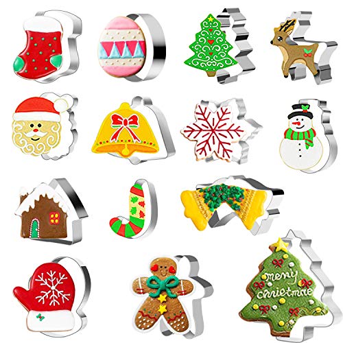 CNXUS 15 Pezzi Formine per Biscotti Halloween