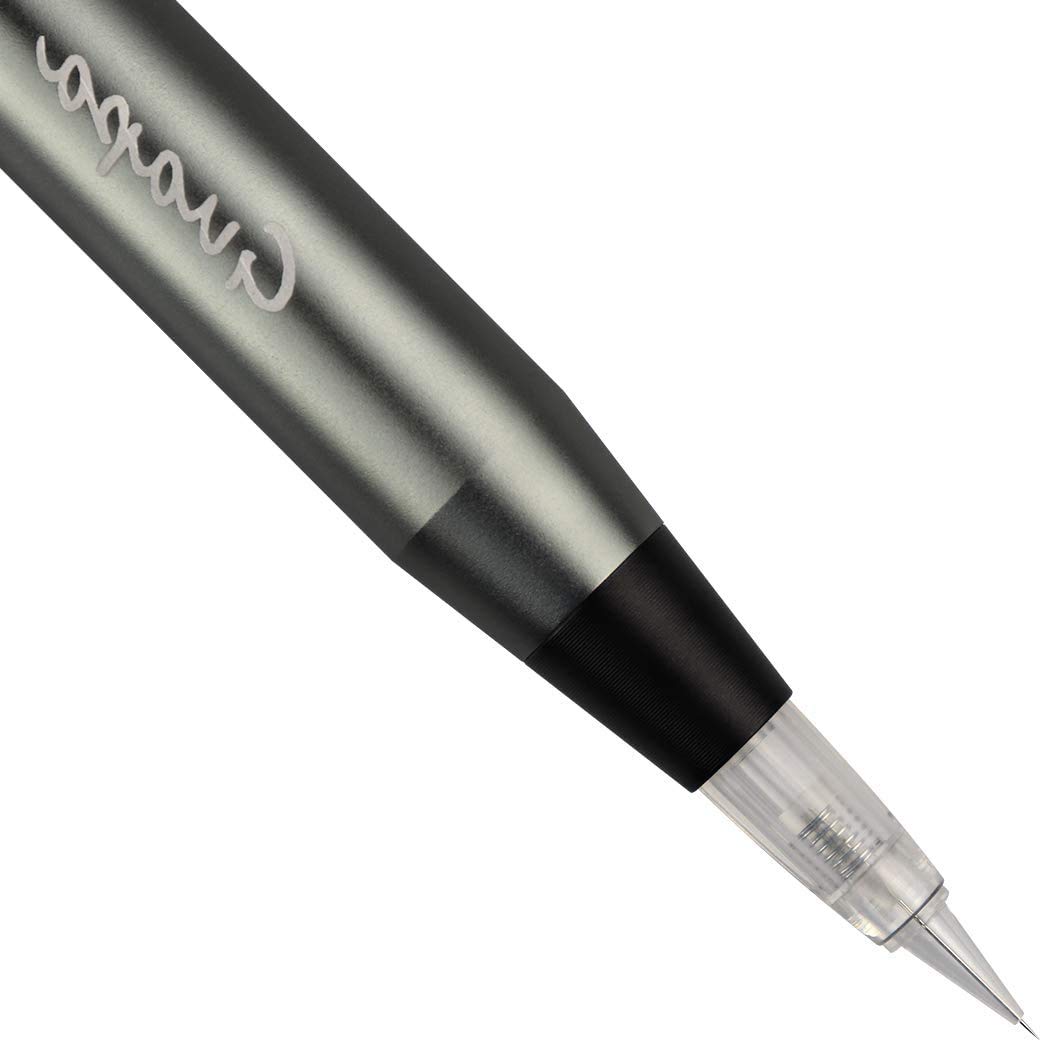 5 Livelli di Velocità Macchina Trucco Semipermanente Multifunzione Dermografo Microblading per Tatuaggio Permanente con 20 pz Aghi 1R (Grigio)