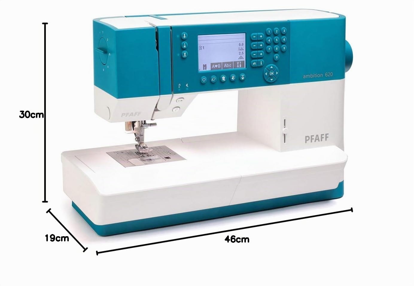 PFAFF - Macchina da Cucire, Modello Ambition 620