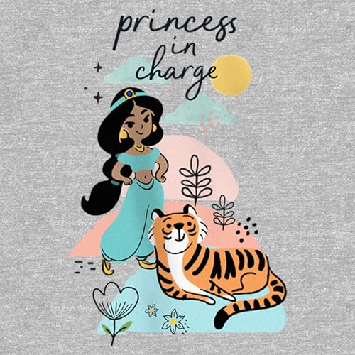 Girl's Aladdin Jasmine and Rajah Princess in Charge T-Shirt2