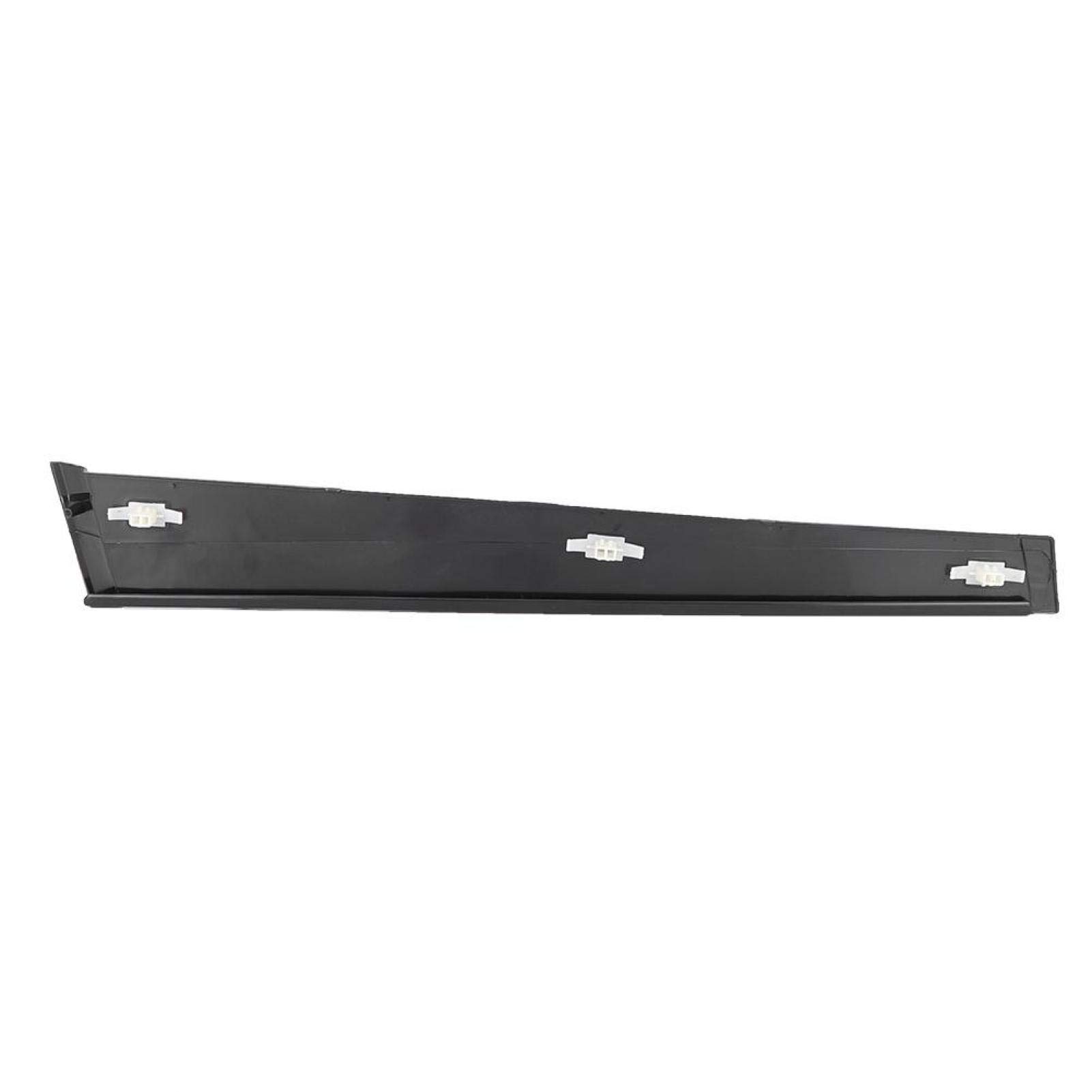 Moldura de pilar de puerta, puerta delantera de conducción derecha, ajuste 7N11N2089AA, compatible con reemplazo para Fusion 00-13