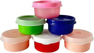 Smidgets 1oz Mini Container Set of 6 Assorted Color