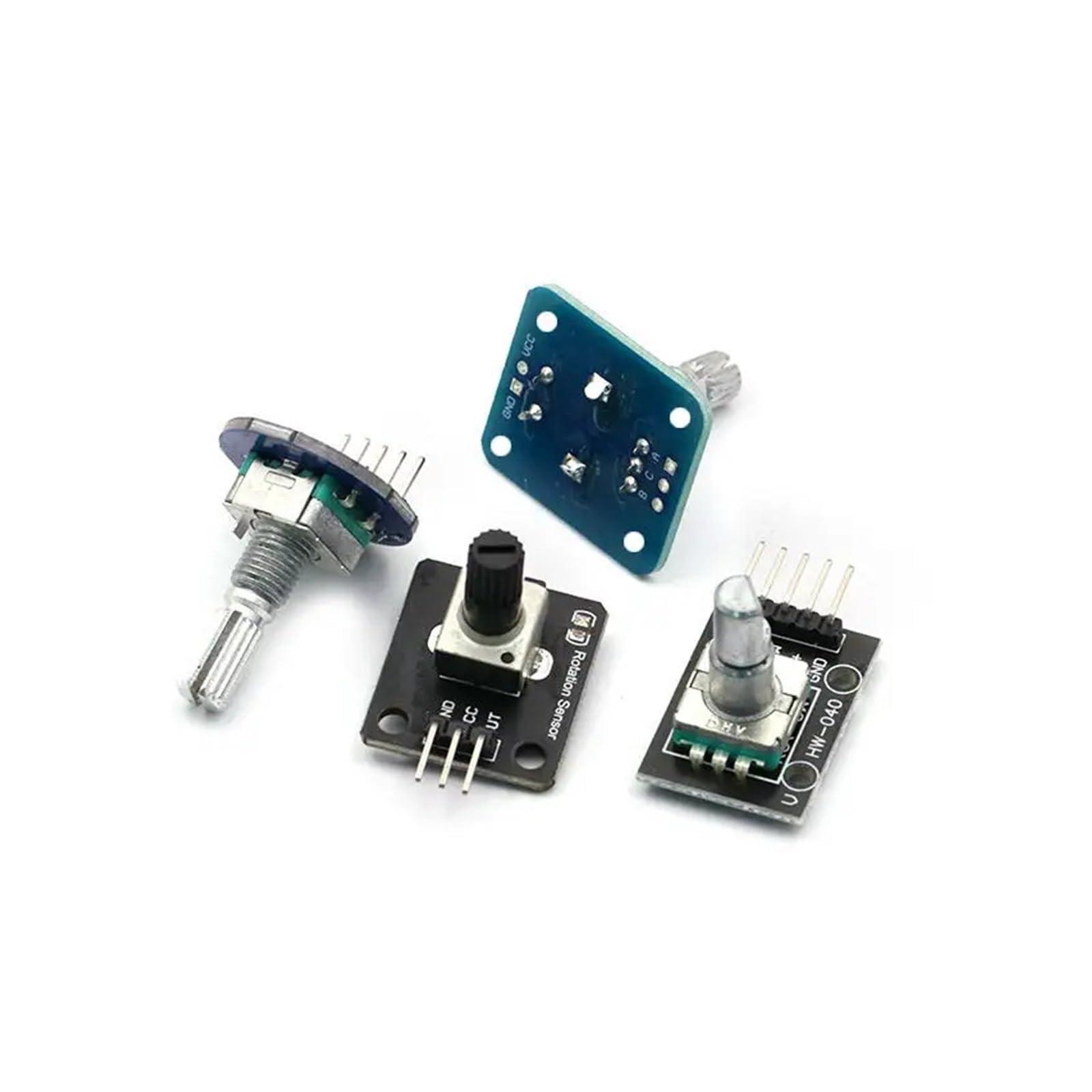 Codeur rotatif KY-040 avec bouton capuchon et potentiomètre à impulsion numérique 360 degrés