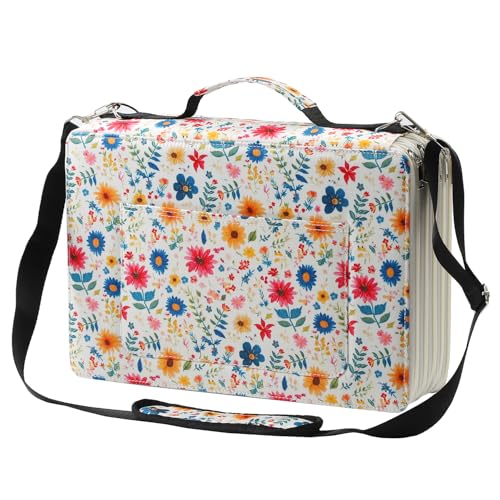 Image of 500 Individual-Slot Colored Pencil Organizer with Zipper - Durable Fabric Art Storage Bag for Painters and Artists
