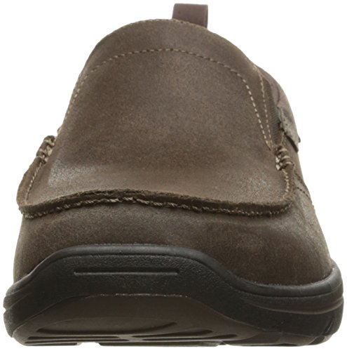 Skechers Skechers Herren Harper Forde Laufschuhe, Dark Brown Leather, 40 EU