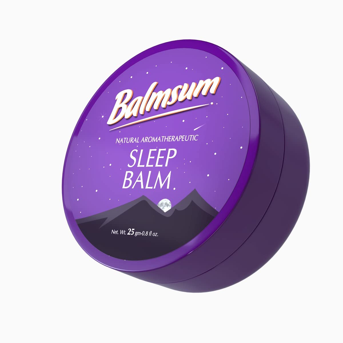 Balmsum Natural Aromatherapeutic Sleep Balm | 100% Natural | NO Melatonin | Non-Addictive | Sleep Aid With Magic Of Nature - 25gm