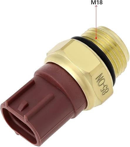 Miniatura 4 de eMagTech 1 Unidades M18 Sensor de Temperatura del Agua del Coche Pieza de Repuesto 17680-33E00 Compatible con Suzuki GSX-R600 R750 R1000 R1000Z