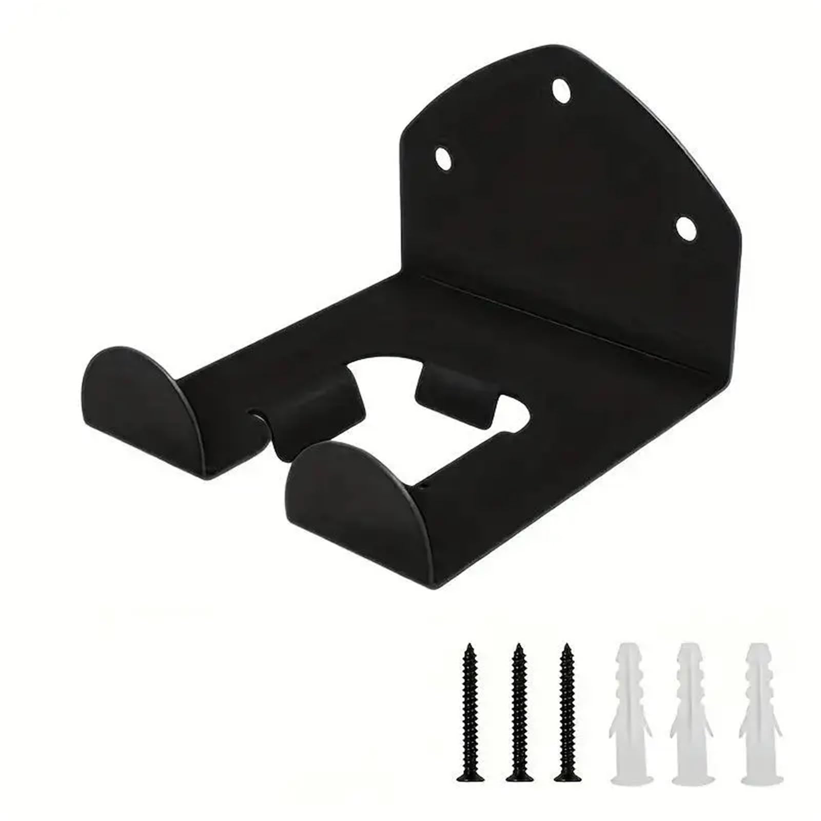 Dazhua Black 3Holes Heavy-Duty Trimmer Rack For Garden Power Tools Organizer Hanger