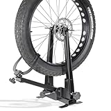 CyclingDeal Bicycle Wheel Truing Stand | Tire Width Up to 5' | Heavy-Duty Bike Wheel Repair Stand & Maintenance Tool for Rim Truing | Fits Wheels up to 29' & 250mm Hub Width