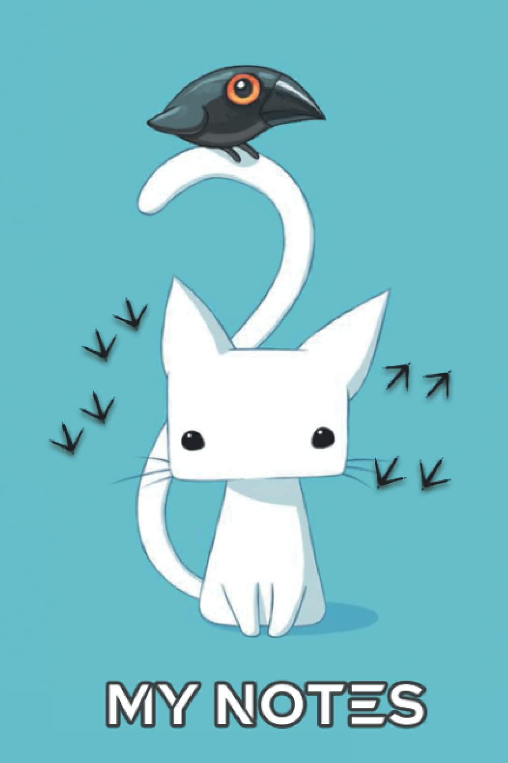 Notepad with a cute kitty cat