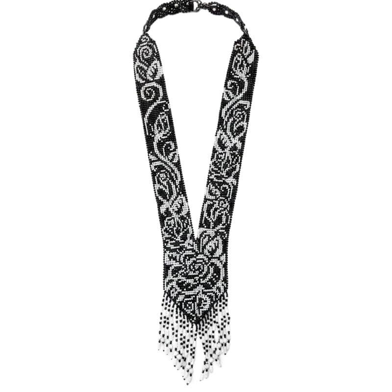 Collier ukrainien Gerdan artisanat traditionnel, un cadeau unique fait main
