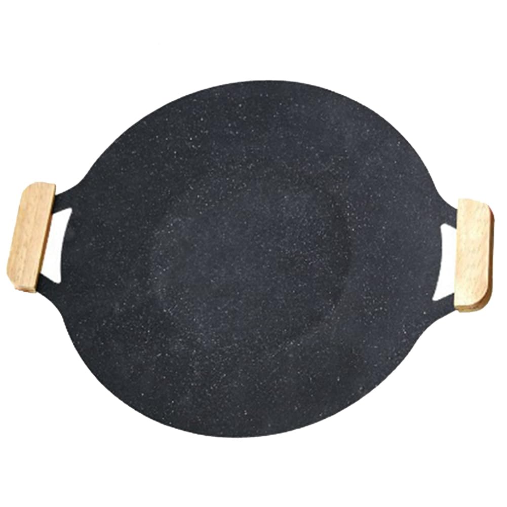 CTRLZS Outdoor Camping Grill Pan, Korean Barbecue Pot, Portable Cooking Frying Pan, Meat Pot Grill Pan, Picnic Grill Pan