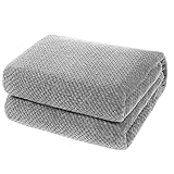 💖【Größe】150x200 cm, 280GSM, die perfekte Größe für Sie. In der Freizeit lädt die Decke dazu ein, auf dem Sofa oder im Garten zu liegen und ein gutes Buch in der Hand zu halten, um die Gedanken treiben zu lassen. Sie ist als Kuscheldecke im Wohnzimmer dekorativ oder bereichert das Bett im Schlafzimmer als Tagesdecke.