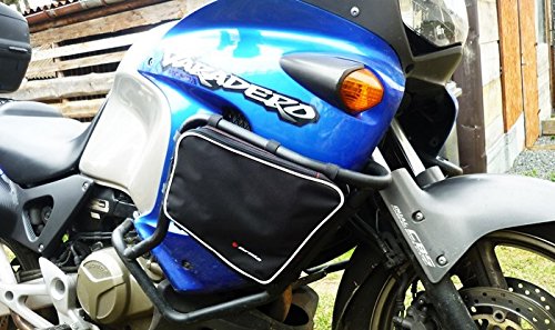 Sacoches de crash bars Varadero XL1000V pour optimiser l'espace