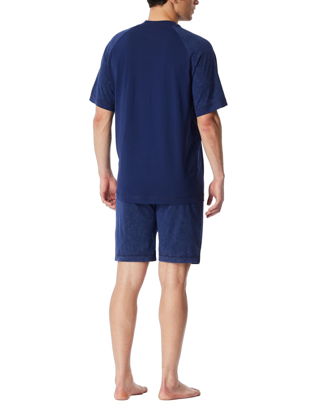 Schiesser Herren Schlafanzug kurz Rundhals - Nightwear Set