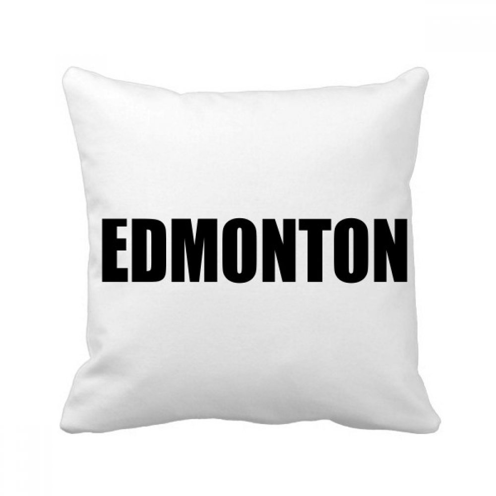 Coussin Edmonton Canada carré 40x40 cm pour décorer votre canapé de salon chaleureux