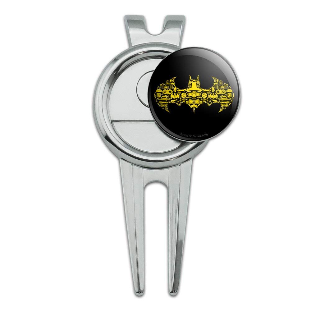 GRAPHICS & MORE Batman Batman Icons Logo Golf Divot Repair Tool and Ball Marker
