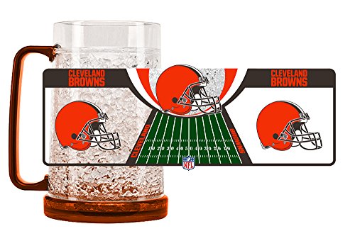 NFL Cleveland Browns 16oz Crystal Freezer Mug