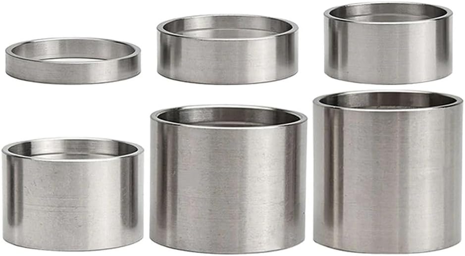 Bike Headset Spacer 5/10/15/20/25/30mm Front Fork Adjustment Spacer Bicycle Stem Headset Washers Cycling Accessories for Bikes(5mm)