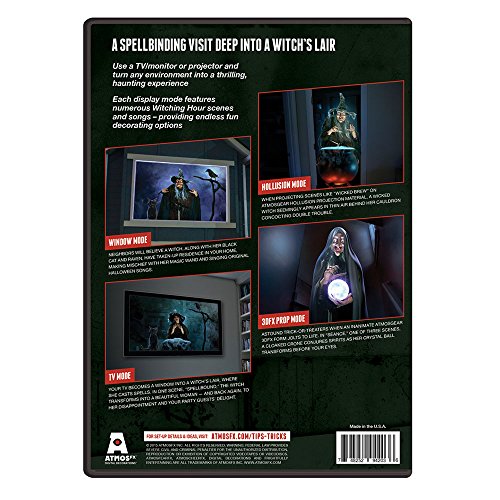 Decoración Digital Halloween AtmosFEARfx Witching Hour DVD miniatura 2