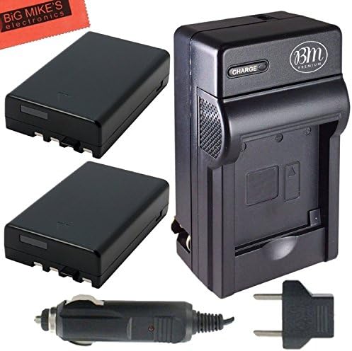 DSTE de 2 morceaux Batterie et 2 Canaux Dual USB Quick D-LI109 Chargeur