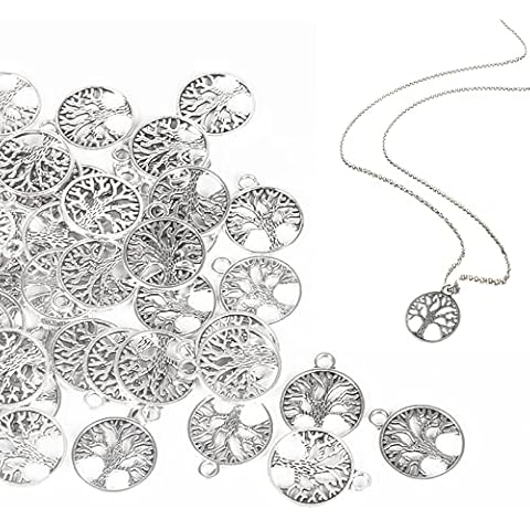 GGISUI 100 Piezas Colgante de Árbol de la Vida Cover
