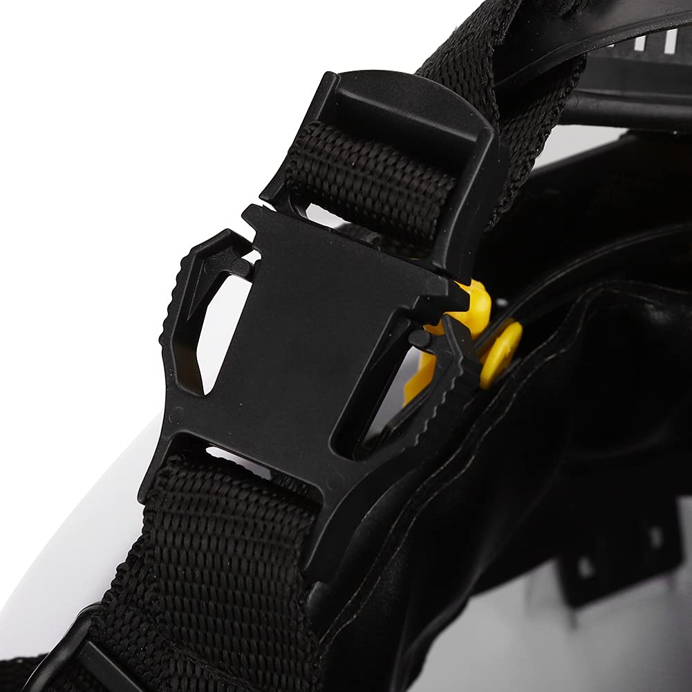 Casque de Sauvetage pour Pompiers – Casque Rigide Anti-Impact Durable avec Ventilation – 53 Cm-63 Cm pour Le Sauvetage d'urgence et la Construction