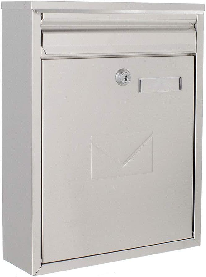 Dual Access Stainless Steel Letterbox Pro First 250 Post Box