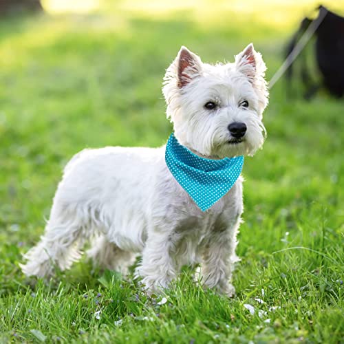 Pawchie Dog Bandanas Small Reversible Styles Pet Triangle Scarf Bibs - Adjustable With Two Snaps - Kerchief Set Accessories For Dogs, Puppy, Cats Red #TOP5