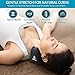 Neck and Shoulder Relaxer Neck Stretcher for Pain Relief and Relaxation - Neck Traction Device for Posture Alignment and Stress Relief Cervical Neck Traction Pillow Blue