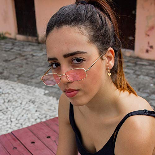 VACRONA Gold Heart Hoop Earrings Huggie Earrings for Women 14k Gold Plated Small Hoops Earrings3