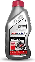 GT-OIL Óleo Lubrificante Semissintético Moto Racing 4T 10W30, API SL, JASO MA2, 1L