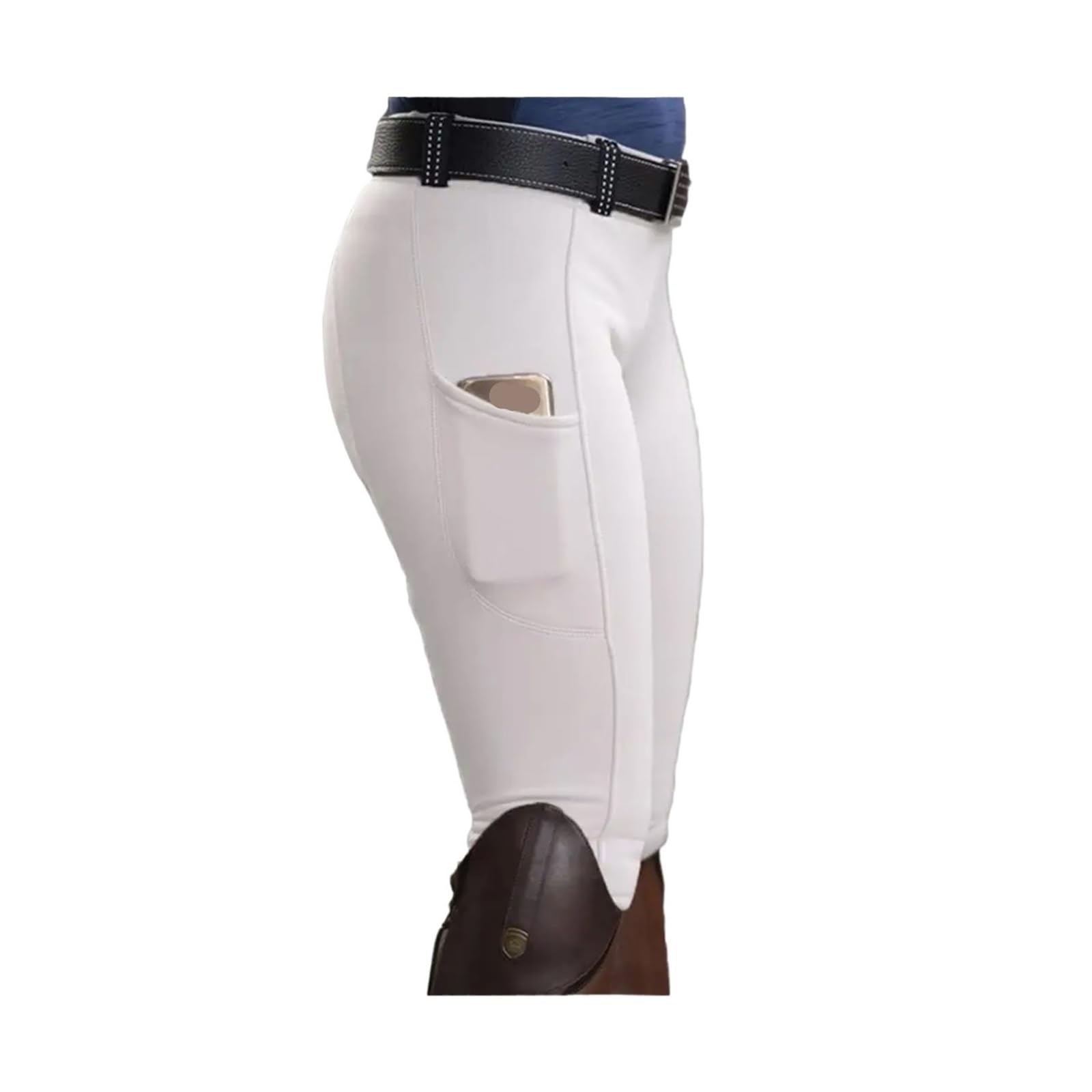 Mallas de equitación con Bolsillo y realce Cadera for Mujer, Pantalones, calzas ecuestres para Mujeres Y Hombres