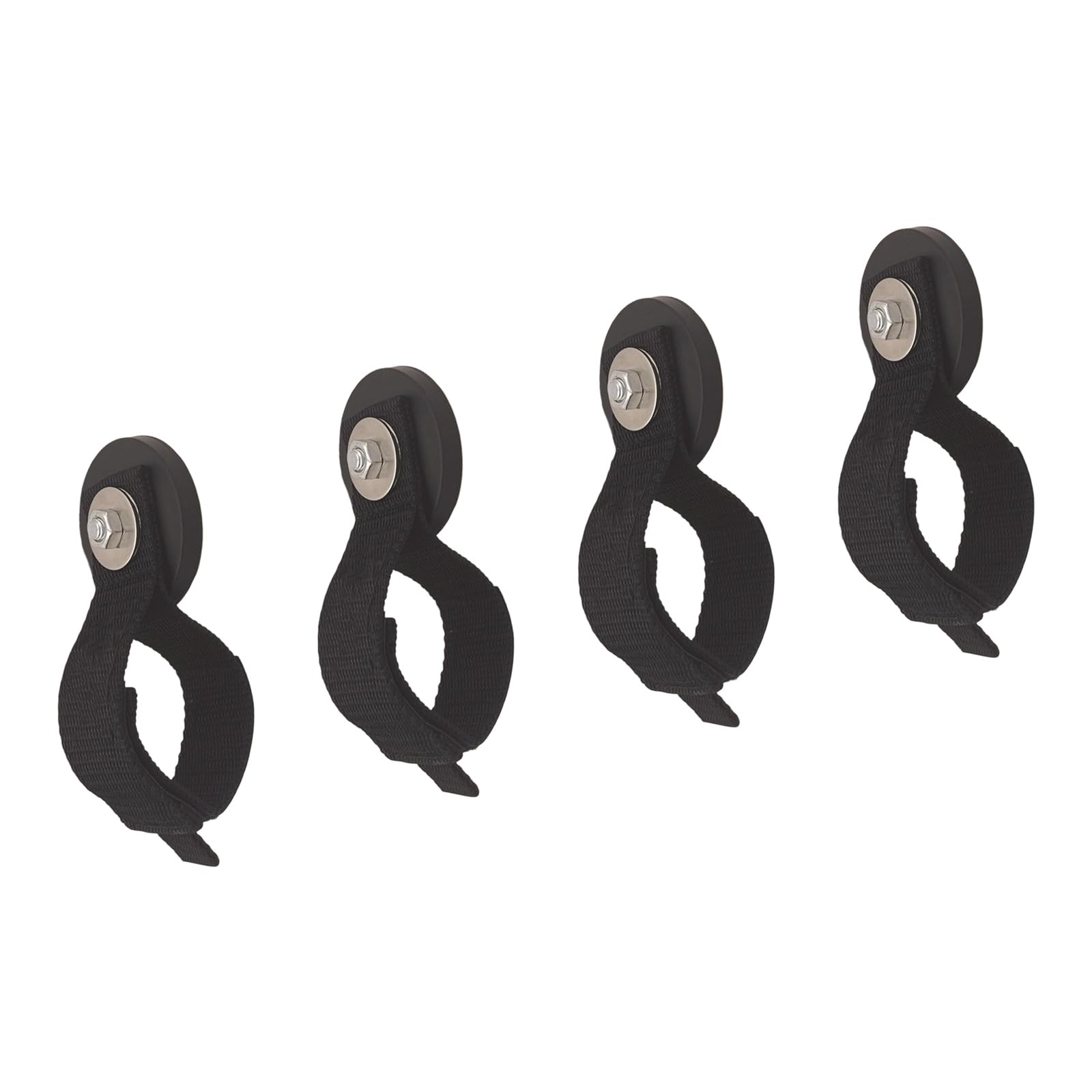 FROMCEO 4Pcs Hook with Strap Cable Storage Organizers Hook Holder for Garage Storage and Cable Organization Enduring Workshop Tool Box Organize Hangers