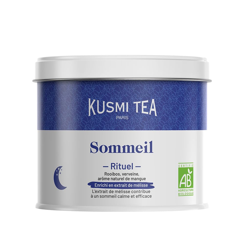 Kusmi Tea Kräutertee Lose Bio Entspannungstee mit Mango