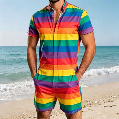 Mono corto para combatir el calor con este conjunto de playa fresco 3