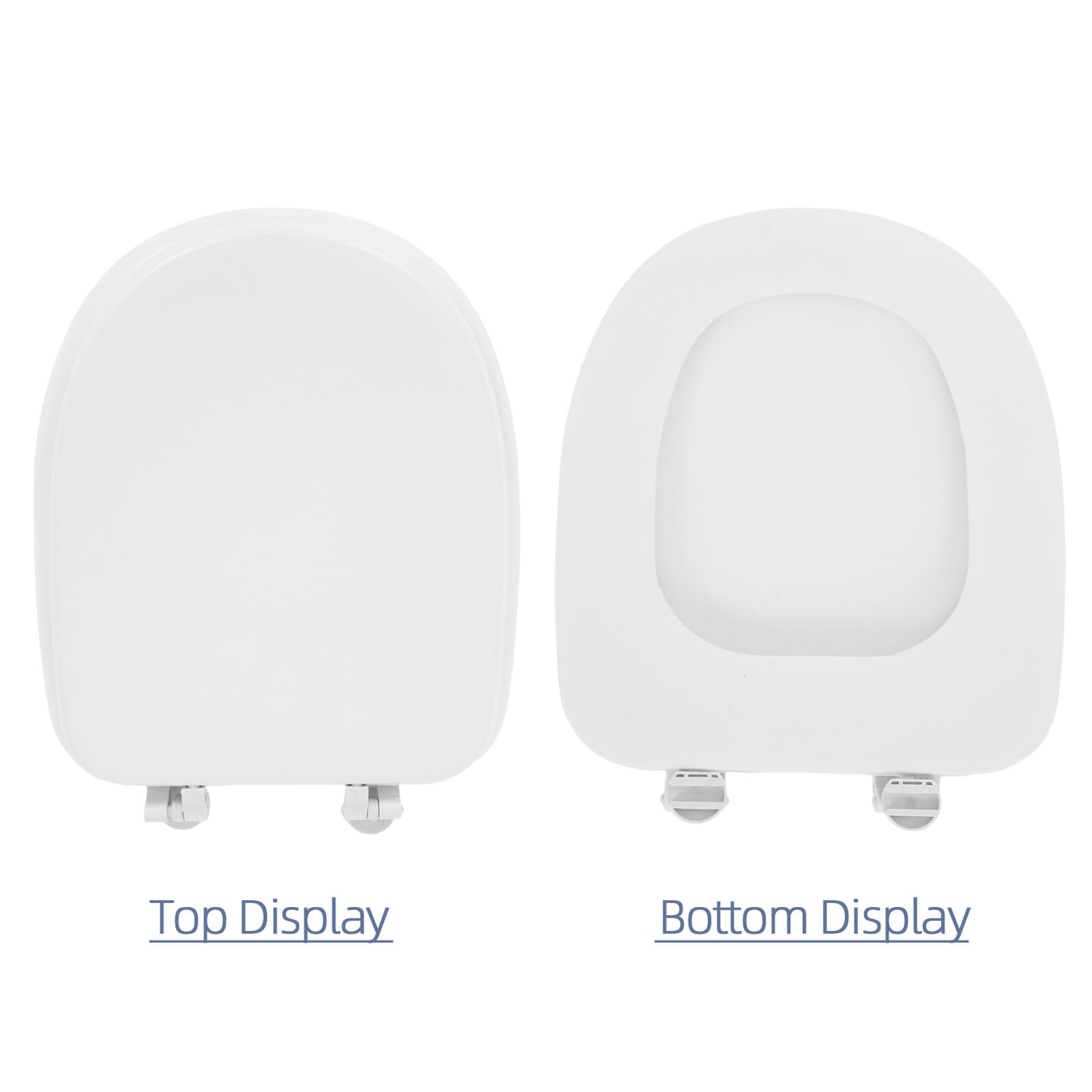 Aufblasbares weiches EVA-Toilettensitzkissen – klassisches rundes Design für Zuhause, Badezimmer, leicht zu reinigen und zu verwenden, perfekter Komfort für verbessertes Sitzerlebnis