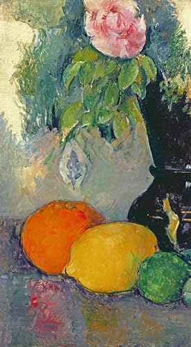 Peintures Fleurs et fruits Cézanne pour créer une ambiance sereine au bureau 60x90