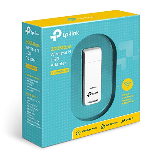 Adaptdor Wireless Tp-Link 300mbps Usb - Tl-Wn821n