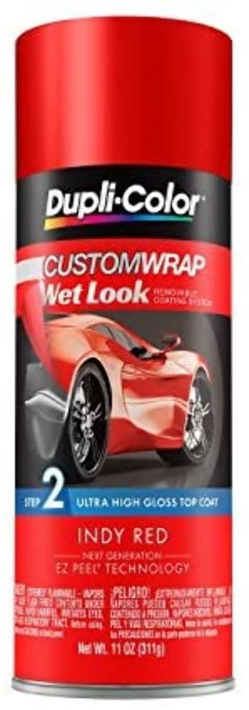 Dupli-Color ECWRC8830 Custom Wrap Wet Look Indy Red