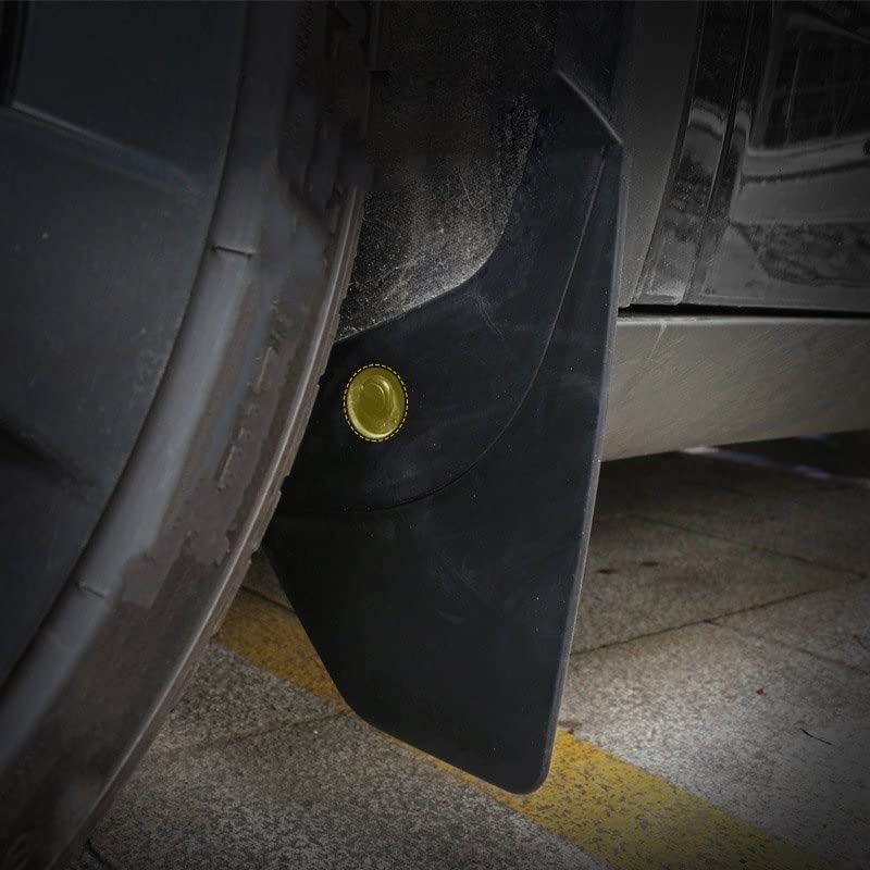 Garde-boue pour Tesla Model Y en PP+TPE - Lot de 4 pièces pour protection de roue - 6