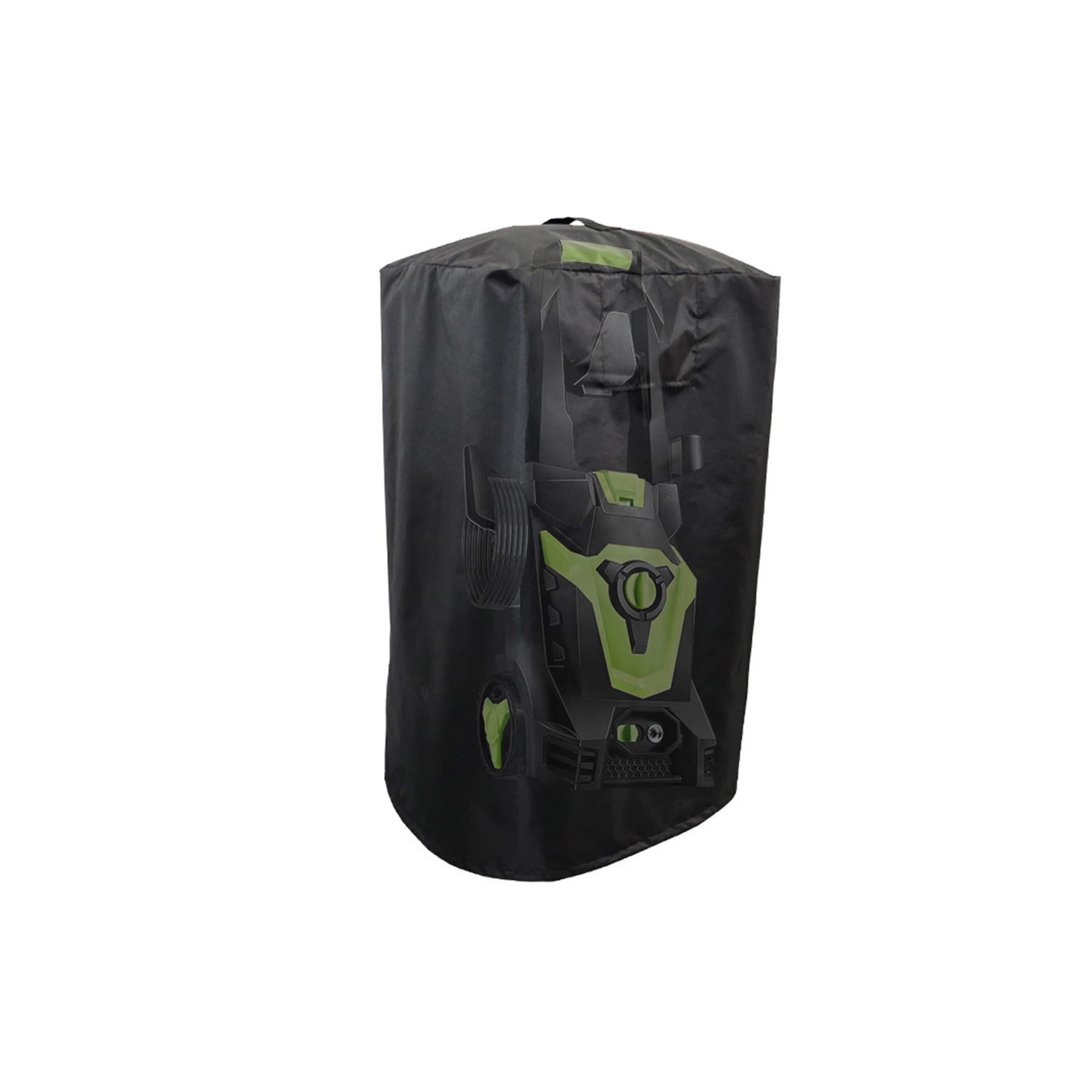 Housse de protection pour nettoyeur haute pression - 87 x 45 x 45 cm - Résistante aux intempéries - Pour nettoyeur haute pression électrique - Noire - Avec poignée supérieure - Accessoires d'extérieur