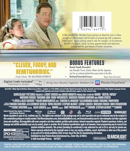 Rental Family – Blu-ray + Digital